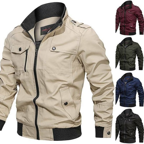 Giacca militare cargo uomo