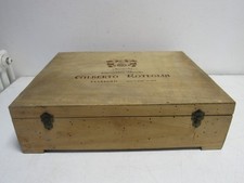 CASSA/CASSETTA IN LEGNO DISTILLERIA LIQUORI GILBERTO ROTEGLIA  ANNI 70/80