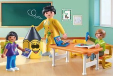 Playmobil Set Regalo 71965 Primo Giorno di Scuola Alunni e Insegnanti NUOVO N...