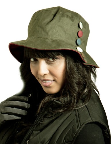Cappello donna cerato cotone