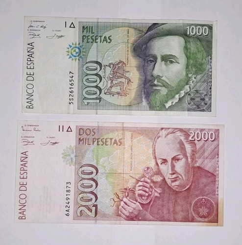 Lotto banconote 1000 2000 - banconote,