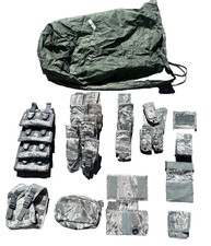 US Airforce Usaf Abu Molle Pouches Set 32 pezzi mimetico digitale a strisce di tigre