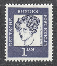 Berlino 1961 mnh 212 sc - berlino,