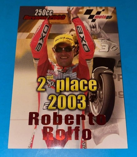 Moto 2004 card panini - gp, 2004-card