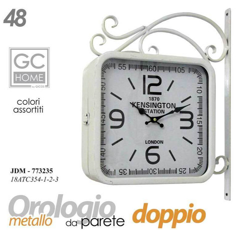 Orologio parete doppio - parete,