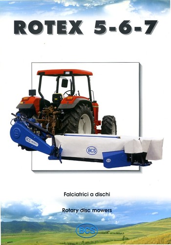 Bcs rotex 6 - ", 7