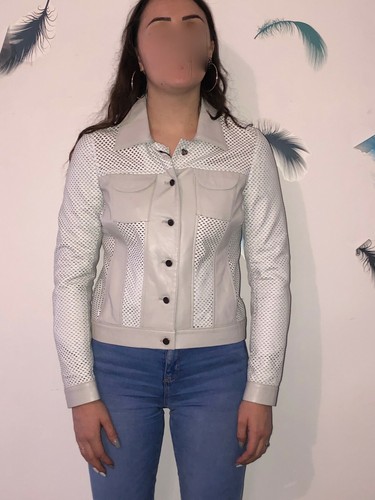 Giacca pelle coniglio - pelle,