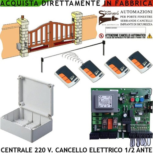 Centrale cancello automatico - centrale,