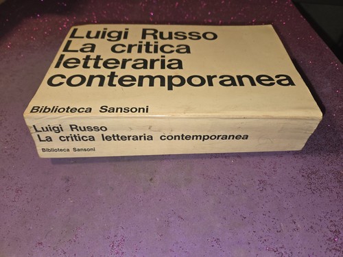 Luigi russo la critica - luigi,