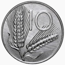 LOTTO N. 15 MONETE DA 10 LIRE