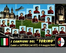 Torino i Campioni del Torino caduti a Superga 1949 F. Grande non spedita