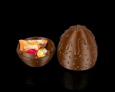 Uovo pasqua stampato - uovo, 3d