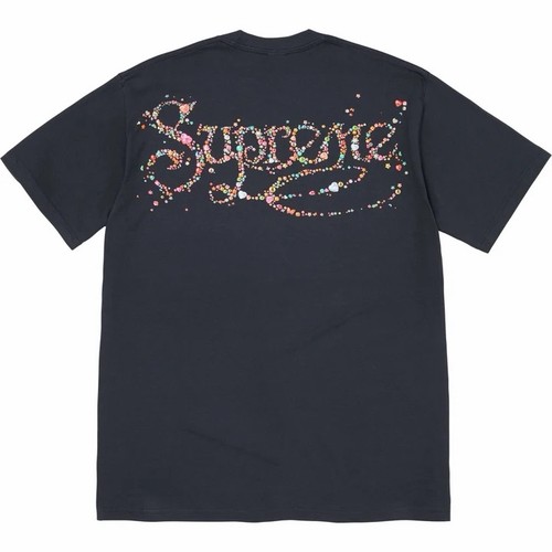 Shirt supreme gems blu navy - supreme,