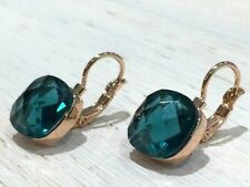 Orecchini in cristallo montatura monachella nichel free anallergici orecchino