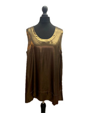 Top in raso di pura seta