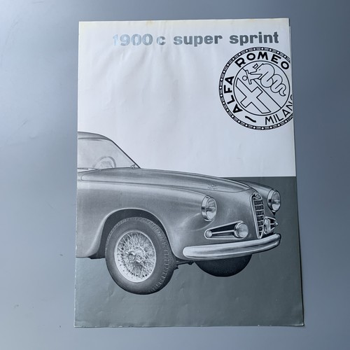 Alfa romeo 1900c - romeo, sprint