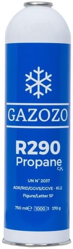 Bombola gas refrigerante r290 - bombola,