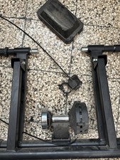 Rullo per Bicicletta Pieghevole con Regolatore Velocità - Nero