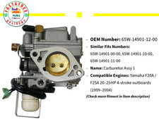 Per Yamaha 65W-14901-12-00