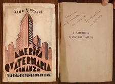 Giordani - AMERICA QUATERNARIA - Ed. Cardinal Ferrari, II ed. 1930 - AUTOGRAFO*