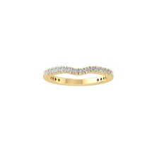 0.4Ct Diamond Wedding Band