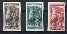 1950 Vaticano Guardia Palatina n.140/42 MNH