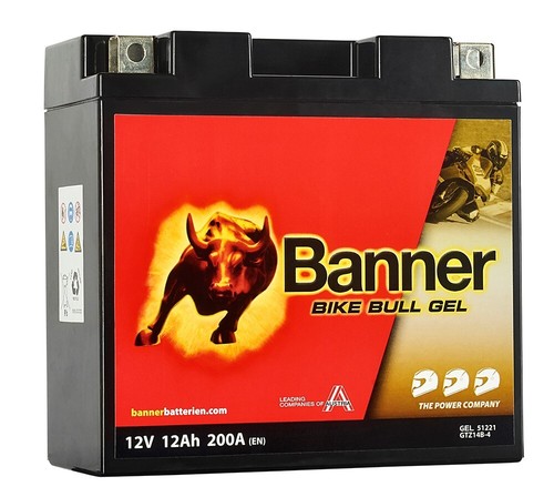 Banner bike bull - banner, gel