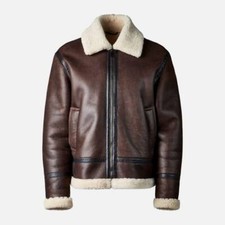 Giacca aviatore uomo marrone |