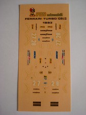 Decal ferrari 126 - decal,