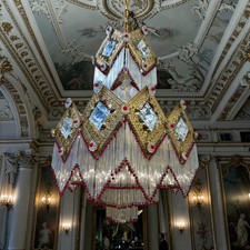 lampadario Murano liberty anni