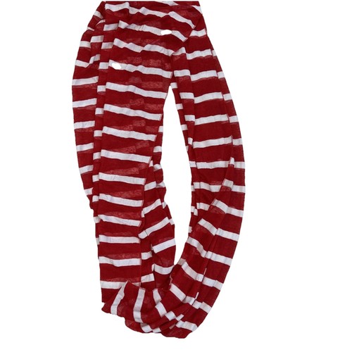 Sciarpa infinity righe rosse - sciarpa,