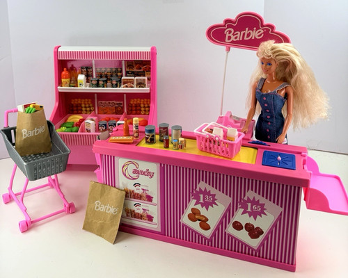 Barbie 1992 supermercato - barbie,