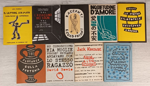 Lotto libretti stampa - lotto,