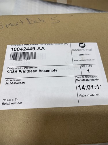 Markem imaje sd5a - markem, 10042449-aa