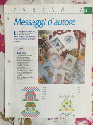 Schema punto croce - , ricamo