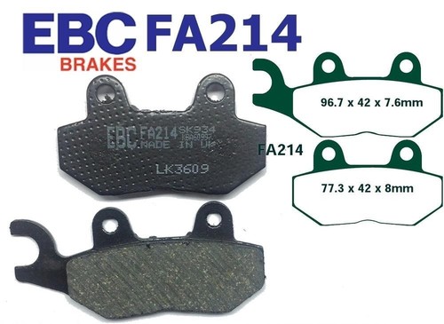 Pastiglie freno ebc fa214 - ebc, per