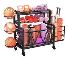 RASTRELLIERA PORTA PESI CON RUOTE SUPPORTO PER ATTREZZI FITNESS PALESTRA RACK