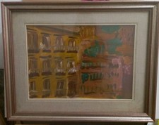 VINCENZO MONTEFUSCO ANTICO QUADRO DIPINTO NAPOLI