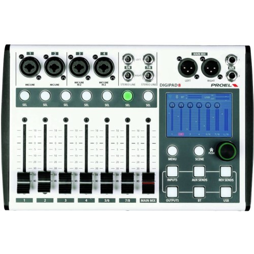 Proel digipad8 mixer - proel,