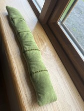 Poggiapolsi Bean nuovo per tastiera con cover in velluto verde mai usato lunghezza 40 cm