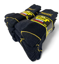 Calze calzini lavoro uomo antinfortunistiche spugna di cotone 10 paia rinforzate