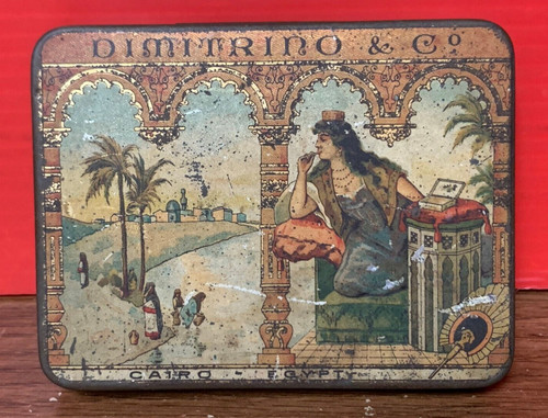 Antica latta sigaretta