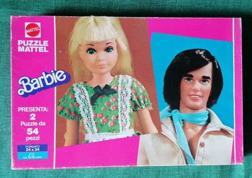 Puzzle mattel barbie anni - puzzle,