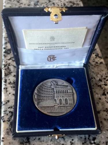 Medaglia ufficiale argento