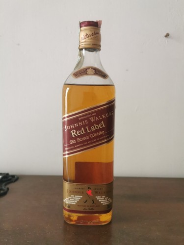 Johnnie walker red - label, old