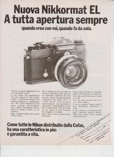advertising Pubblicità NIKON