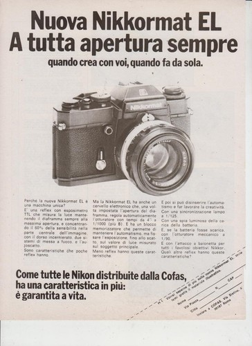 Advertising pubblicità nikon - advertising,
