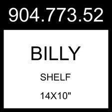 IKEA BILLY Shelf Black Oak