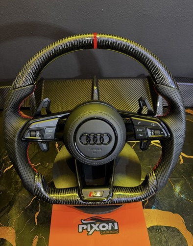 Volante audi carbonio - rs, in