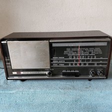 RADIO VINTAGE RADIOMARELLI Legno  A VALVOLE D’EPOCA Anni 50 DESIGN